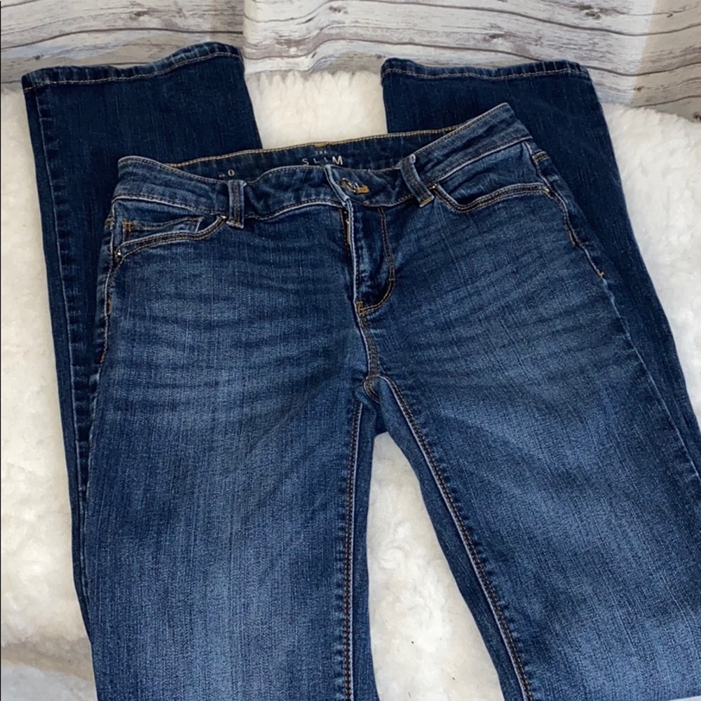 White House Black Market Slim Bootcut Jean